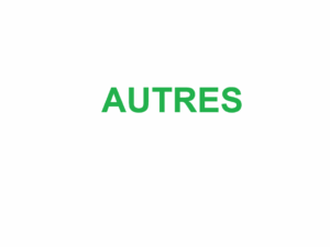 Autres