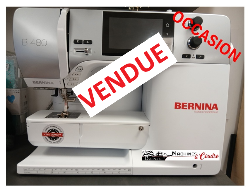 191 – Machine à coudre BERNINA B480 OCCASION