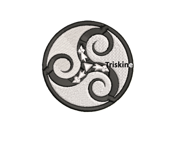 Triskel Noir et Blanc