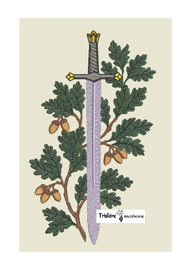 Excalibur et chène